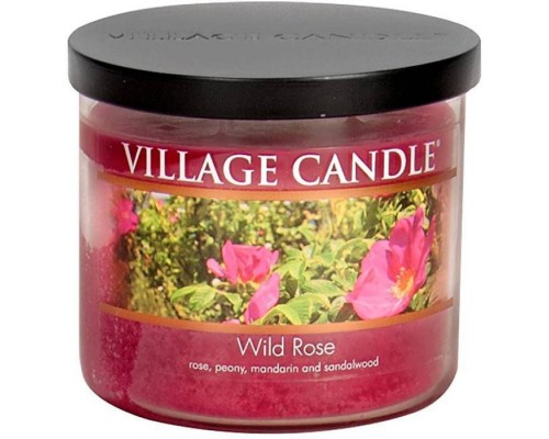 Декоративная свеча Village Candle Дикая роза (396 грамм)