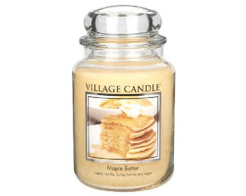 Декоративная свеча Village Candle Кленовый сироп (602 грамма)