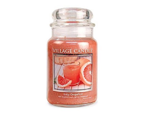 Декоративная свеча Village Candle Сочный Грейпфрут (602 грамма)