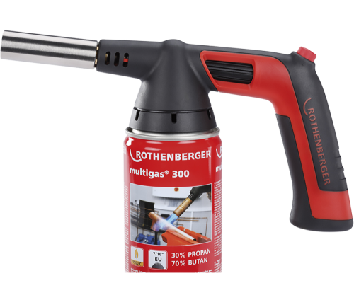 Горелка газовая ROTHENBERGER SUPER FIRE 3, с пьезоподжигом