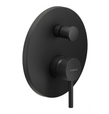 LV00100/EBM LIVE смеситель для ванны (внешняя часть), матовый черный LV00100/EBM