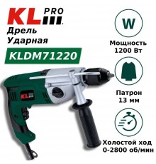 Дрель/шуруповёрт KLPRO KLDM71220