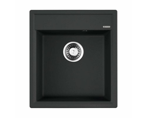 Мойка, OMOIKIRI, Daisen, шгв 460-510-215, отверстия для смесителя-3 промаркированных, цвет-черный