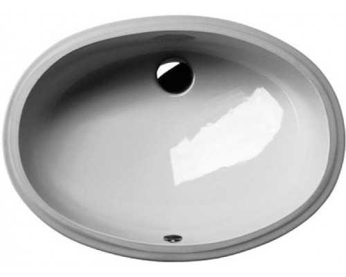 6069B003-0012 Раковина Arkitekt, встраиваемая снизу, 52 см, цвет белый 6069B003-0012