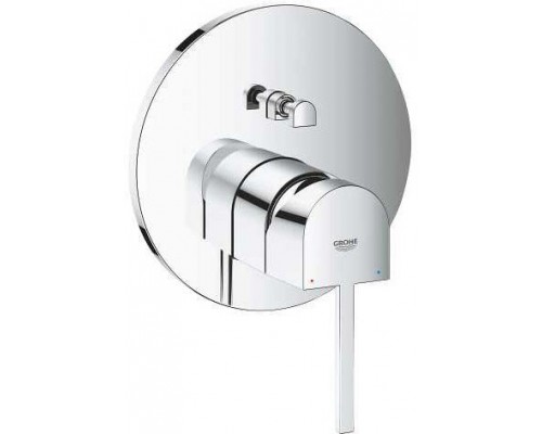 24060003 Plus Смеситель однорычажный для ванны, круглая розетка, хром 24060003