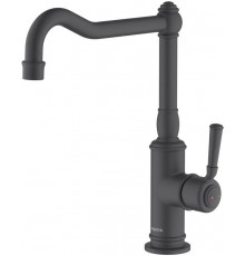 AQ1580MB КЛАССИК смеситель для кухни, матовый черный AQ1580MB
