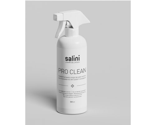 Средство для чистки сантехники, Salini Pro Clean, универсальное c курковым распылителем