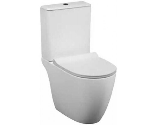 9830B003-7204 Sento Rim-ex напольный унитаз open back, сиденье тонкое микролифт VitrA (крышка 130-003-009, 86-003-009) 9830B003-7204