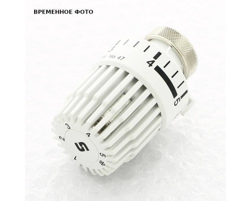 Термостатическая головка S, M30х1,5, белая