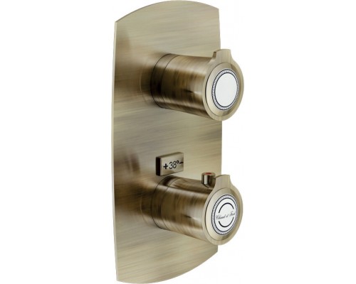 SI98102BR SOFI термостатический смеситель для душа (внешняя часть), бронза SI98102BR