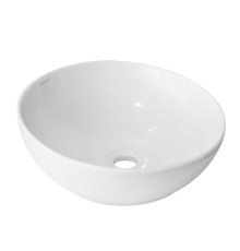 ART CUT Умывальник накладной 40 см Белый S1 (WB.CT/Art/40-N.Cut/WHT.G/S1) WB.CT/Art/40-N.Cut/WHT.G/S1