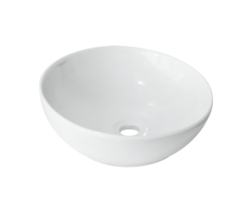 ART CUT Умывальник накладной 40 см Белый S1 (WB.CT/Art/40-N.Cut/WHT.G/S1) WB.CT/Art/40-N.Cut/WHT.G/S1