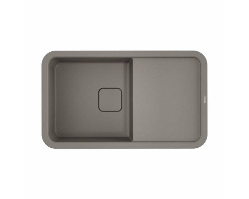 Мойка, OMOIKIRI, Tasogare, шгв 860-510-210, отверстия для смесителя-6 промаркированных, цвет-Leningrad grey