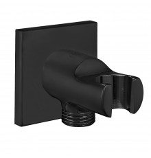 102199603C1EX шланговое подсоединение с держателем для душа,матовый черный 102199603C1EX