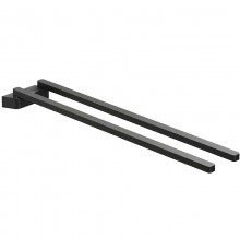 Полотенцедержатель (поворотный), 42 см TD 340.20 черный X07P564