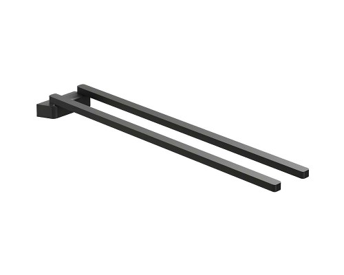 Полотенцедержатель (поворотный), 42 см TD 340.20 черный X07P564