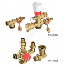 Узел смесит R557RK 1" б/насоса Giacomini R557KY005