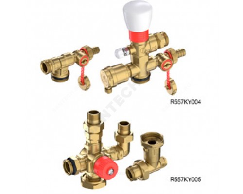 Узел смесит R557RK 1" б/насоса Giacomini R557KY005
