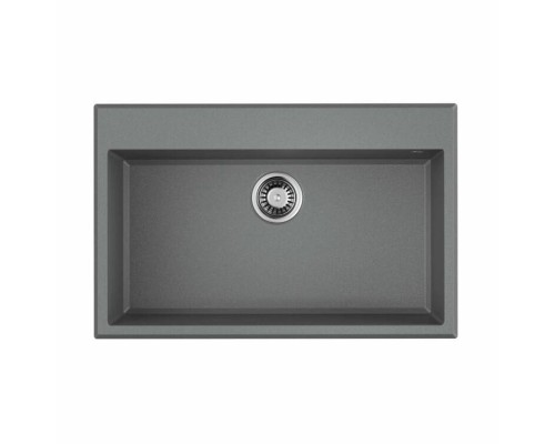 Мойка, OMOIKIRI, Tedori, шгв 790-510-220, отверстия для смесителя-3 промаркированных, цвет-Leningrad grey