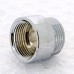 Удлинитель НВ хромированный UNI-FITT 3/4"x15мм