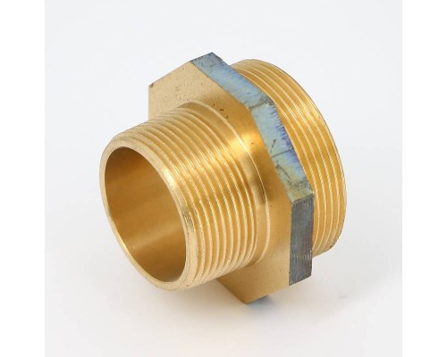 Ниппель бронза Viega укороченный НН 1"1/2 x 2"