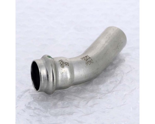 Угол-вставка пресс 45 град. нержавеющая сталь Sanpress Inox VIEGA 22 Угол-вставка пресс 45 град. нержавеющая сталь Sanpress Inox VIEGA 22