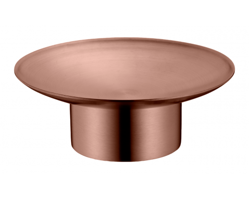 Boheme Uno Мыльница с латунной чашей, настольная, цвет: brushed bronze 10981-BRB