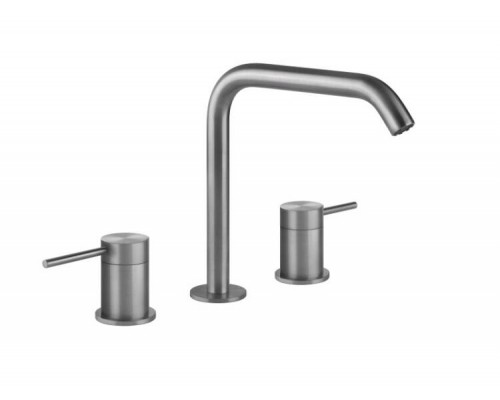 Смеситель для раковины, Gessi, Flessa, цвет-Steel Brushed Смеситель для раковины, Gessi, Flessa, цвет-Steel Brushed