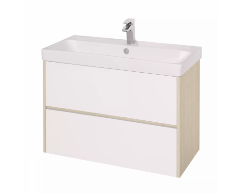 1A2519K0SDB20 Набор: 1A251901SDB20 Тумба-умывальник Сканди 90 Бел/Дуб Верона/ 1WH501629 Раковина Адриана 90 1A2519K0SDB20