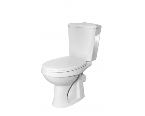 43901110302 Унитаз-компактЭлисса - ОптимаСтандарт, подвод воды нижний, косой выпуск (старый арт. 43901130302) 43901110302