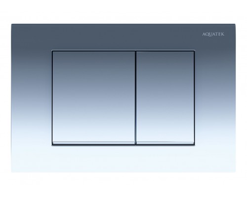 KDI-0000010 (001B) Панель смыва Хром глянец (клавиши квадрат) KDI-0000010