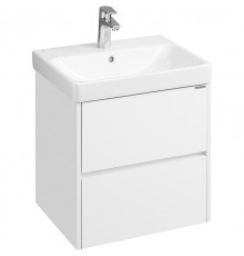 1A2517K0SD010 Набор: 1A251701SD010 Тумба-умывальник Сканди 55 Белый/1WH501620 Раковина Адриана 55 1A2517K0SD010