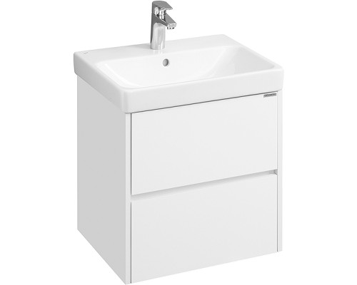 1A2517K0SD010 Набор: 1A251701SD010 Тумба-умывальник Сканди 55 Белый/1WH501620 Раковина Адриана 55 1A2517K0SD010