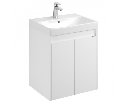 1A2788K0SD010 Набор: 1A278801SD010 Тумба-умывальник Сканди Doors 55 Белый глянец/Белый матовый/ 1WH501620 Умывальник Адриана 55 1A2788K0SD010