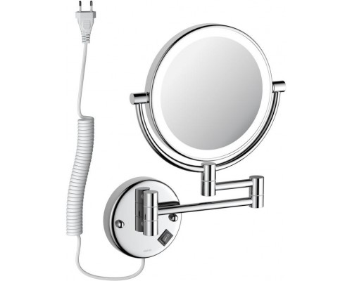 AQ4915CR зеркало косметическое настенное с подсветкой 5х AQ4915CR