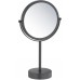 AQ4914MB зеркало косметическое настольное 5х, матовый черный AQ4914MB