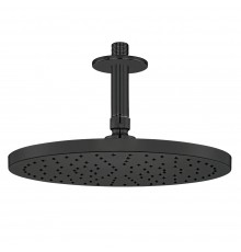 102145033C1EX MYRA верхний душ диаметр 255 мм, матовый черный 102145033C1EX