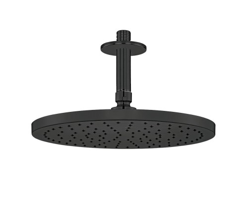 102145033C1EX MYRA верхний душ диаметр 255 мм, матовый черный 102145033C1EX