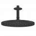 102145033C1EX MYRA верхний душ диаметр 255 мм, матовый черный 102145033C1EX