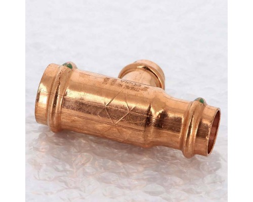 Тройник пресс медь Profipress VIEGA 35x18x22