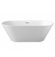 AQ-5776 ХОРСА Ванна акриловая, отдельностоящая, 1680760580. В комплекте со сливом и ножками. Цвет белый глянцевый. AQ-5776