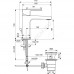 Смес/умыв ESLA однор лит/изл дон/кл Ideal Standard BD047AA