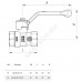 Кран д/ман лат Pride G1/2" Ру16 м/м рук LD 44.341.15