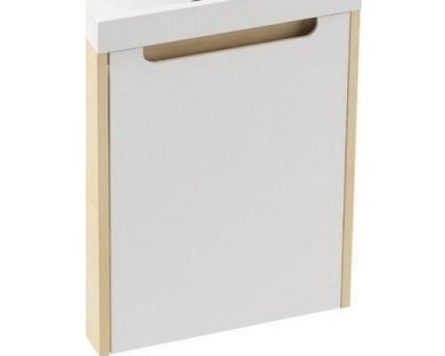 Дверь для тумбы под умывальник SD 400 R CLASSIC белая (СНЯТА С ПРОИЗВОДСТВА) X000000421