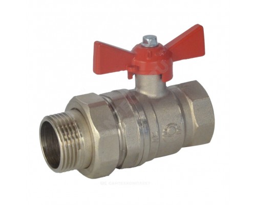 Кран шар лат 11Б27фт1М нк Ду15 Ру40 м/амер полн баб VALFEX VF.227.NB1.012