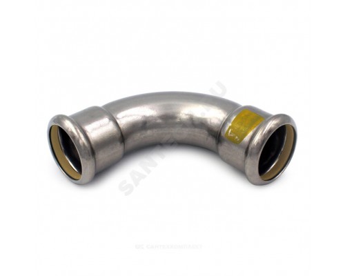 Отвод нерж AISI316L Дн42х90гр Ру5 пресс газ Inoxpres Gas RM 181042900G