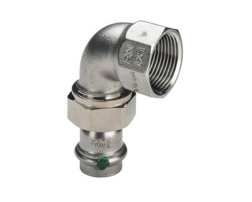 Переходной элемент 90°, Viega, Sanpress inox, с SC-Contur 18 x 1/2 Переходной элемент 90°, Viega, Sanpress inox, с SC-Contur 18 x 1/2