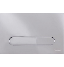 Клавиша смыва, Duravit, DuraSystem, для унитаза, шгв 230-6,5-150,5, цвет-хром