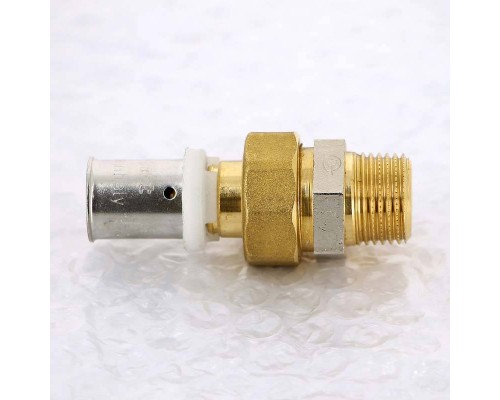 Муфта пресс-Н со сгоном UNI-FITT 16х1/2" Муфта пресс-Н со сгоном UNI-FITT 16х1/2"