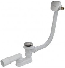 Сточный комплект с заполнением переливом Click Clack хром X01440